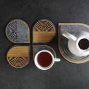 Padėkliukai puodeliams, arbatiniams