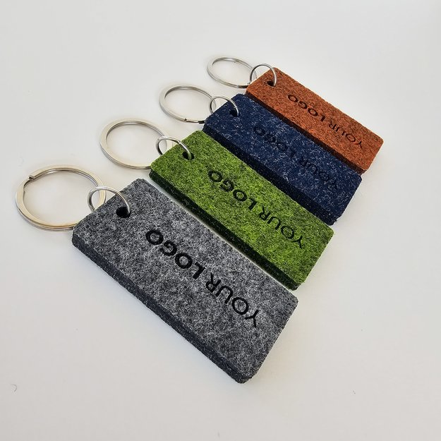 Raktų pakabukas viešbučiams iš veltinio. Nr. 3 16