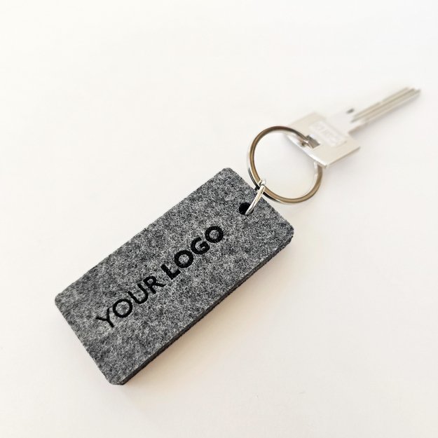 Raktų pakabukas viešbučiams iš veltinio. Nr. 3 5