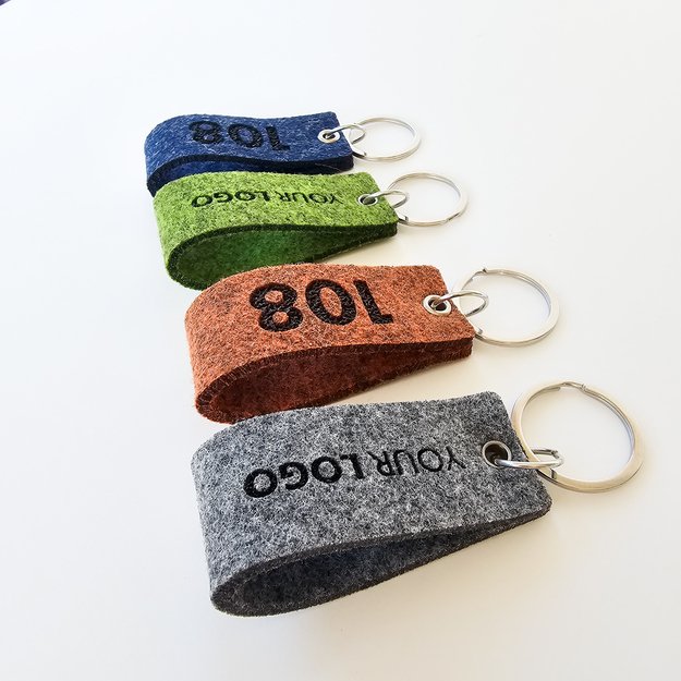 Raktų pakabukas viešbučiams iš veltinio. Nr. 4 13