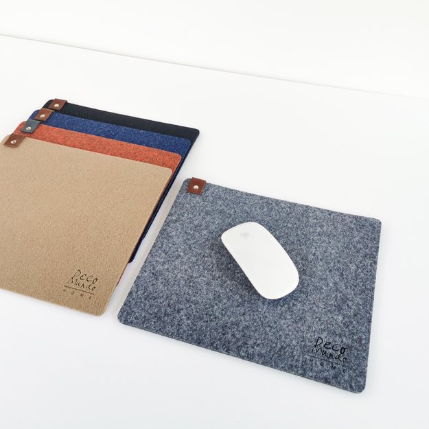 Felt mouse pad, various colours 12