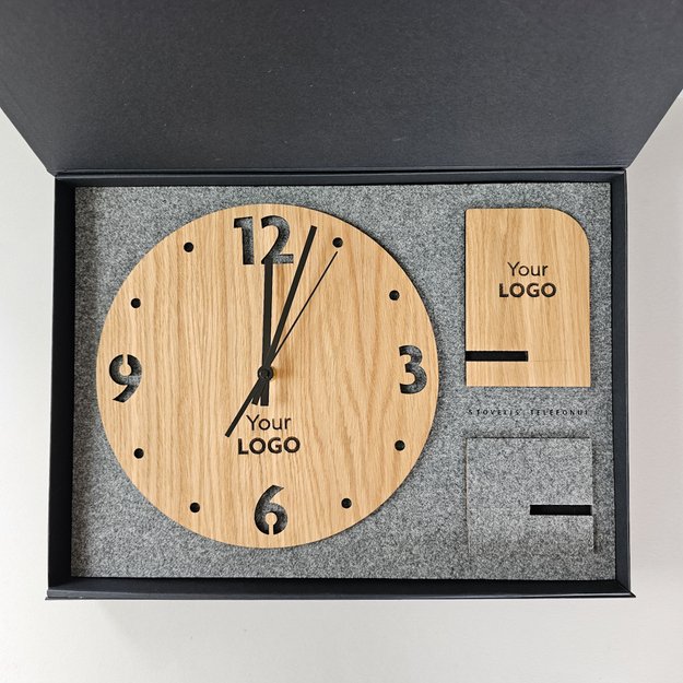 Dovanų rinkinys „Laikrodis + Telefono stovelis. Nr. 1“ 9