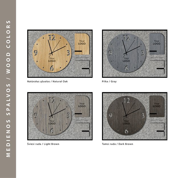 Dovanų rinkinys „Laikrodis + Telefono stovelis. Nr. 1“ 2