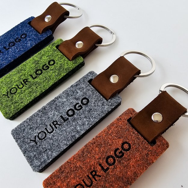 Raktų pakabukas viešbučiams iš veltinio. Nr. 1 10