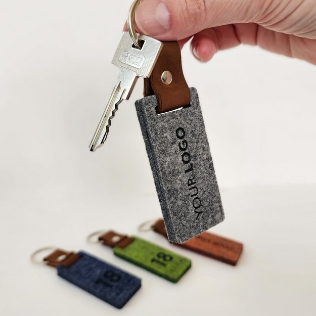 Raktų pakabukas viešbučiams iš veltinio. Nr. 1 9