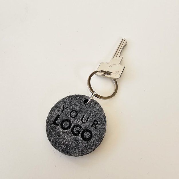 Raktų pakabukas viešbučiams iš veltinio. Nr. 2 5