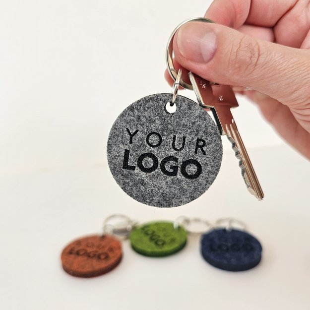 Raktų pakabukas viešbučiams iš veltinio. Nr. 2 1