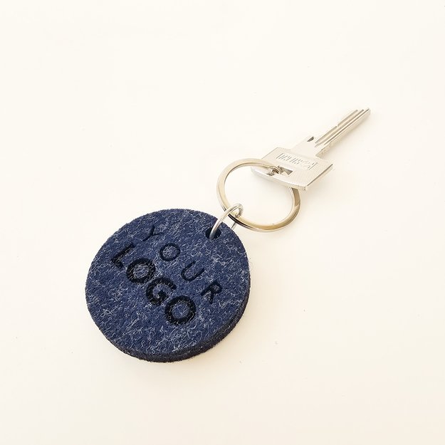 Raktų pakabukas viešbučiams iš veltinio. Nr. 2 8