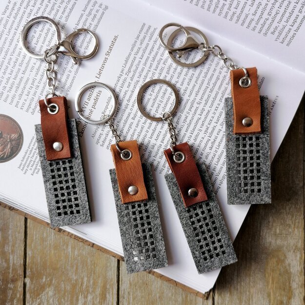 Keychain "Little Squares"
