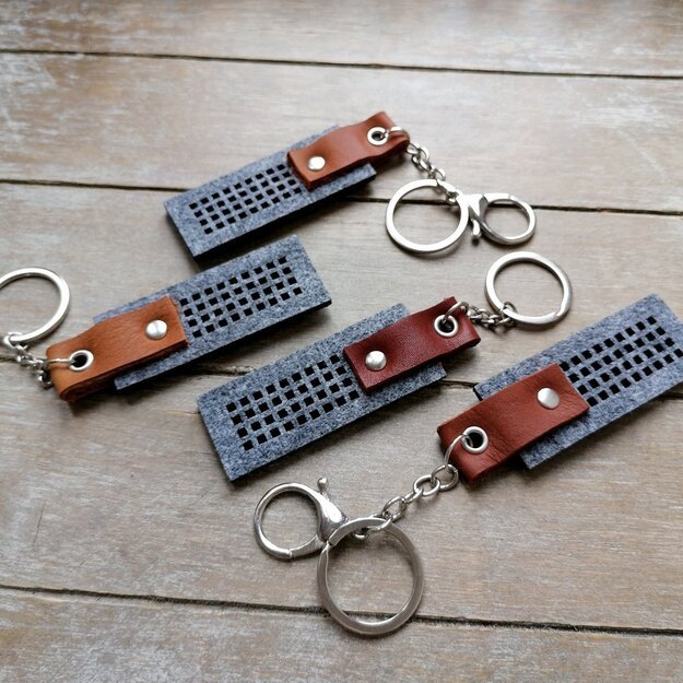 Keychain "Little Squares"